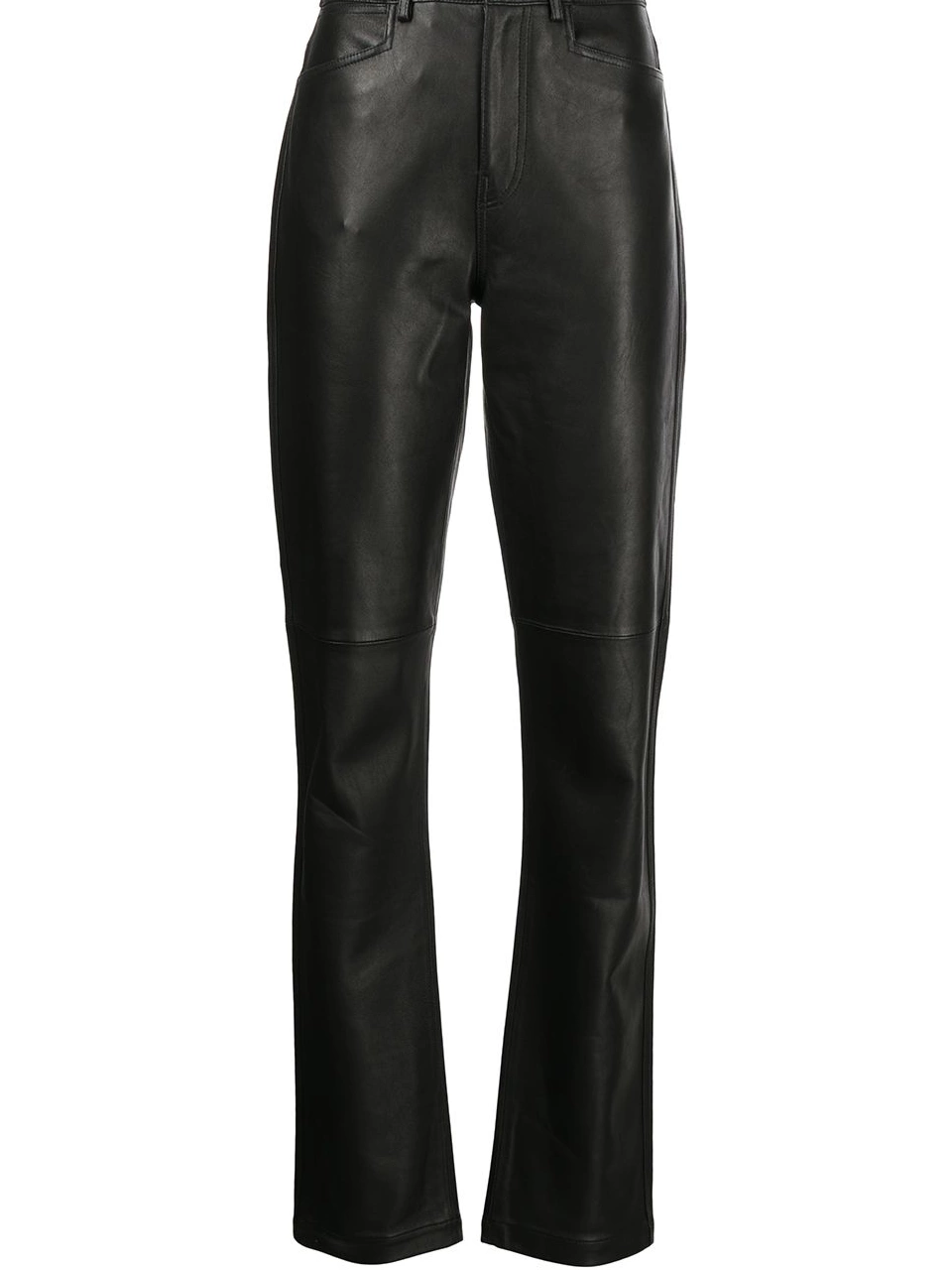 Cheap Women trousers straight-leg leather Versace 0804